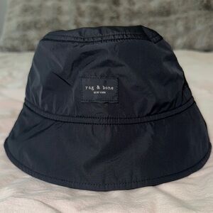 Rag & Bone Classic Black Bucket Hat